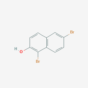 molecular formula C10H6Br2O B094854 1,6-Dibromo-2-naphthol CAS No. 16239-18-2