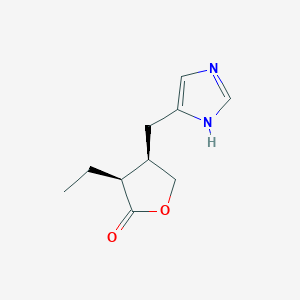 molecular formula C10H14N2O2 B094858 Pilocarpidine CAS No. 127-67-3