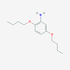 molecular formula C14H23NO2 B094859 2,5-Dibutoxyaniline CAS No. 136-76-5