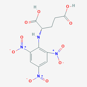 molecular formula C11H10N4O10 B094860 2,4,6-Trinitrophenylglutamic acid CAS No. 1049-19-0