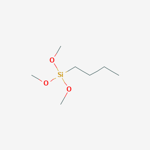 molecular formula C7H18O3Si B094862 Butyltrimethoxysilane CAS No. 1067-57-8