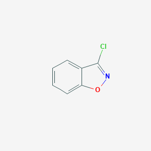 molecular formula C7H4ClNO B094866 3-氯-1,2-苯并异噁唑 CAS No. 16263-52-8