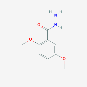 molecular formula C9H12N2O3 B094870 2,5-Dimethoxybenzhydrazide CAS No. 17894-25-6