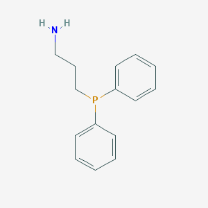 molecular formula C15H18NP B094879 3-(Diphenylphosphino)-1-propylamine CAS No. 16605-03-1