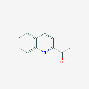 molecular formula C11H9NO B094881 1-(Quinolin-2-YL)ethanone CAS No. 1011-47-8