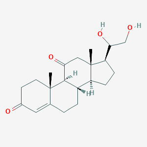 molecular formula C21H30O4 B094885 4-Pregnene-20,21-diol-3,11-dione CAS No. 116-56-3