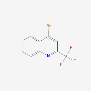 molecular formula C10H5BrF3N B094890 4-Bromo-2-(trifluoromethyl)quinoline CAS No. 18706-25-7