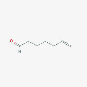 molecular formula C7H12O B094891 6-Heptenal CAS No. 17206-61-0