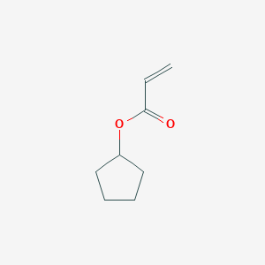 molecular formula C8H12O2 B094897 环戊基丙烯酸酯 CAS No. 16868-13-6