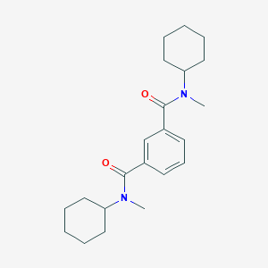 1,3-Benzenedicarboxamide, N,N'-dicyclohexyl-N,N'-dimethyl-