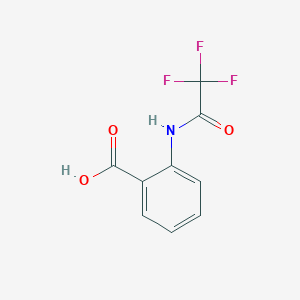 molecular formula C9H6F3NO3 B094904 2-[(2,2,2-Trifluoroacetyl)amino]benzoic acid CAS No. 19165-29-8