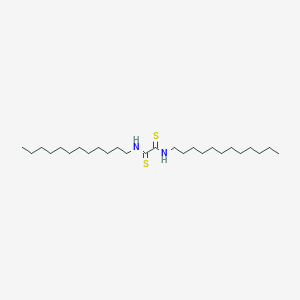 molecular formula C26H52N2S2 B094908 N,N'-Didodecyldithiooxamide CAS No. 120-88-7