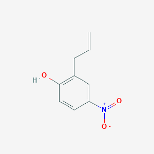 molecular formula C9H9NO3 B094914 2-Allyl-4-nitrophenol CAS No. 19182-96-8