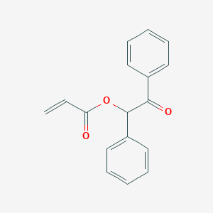 molecular formula C17H14O3 B094920 2-氧代-1,2-二苯基乙基丙烯酸酯 CAS No. 18994-98-4