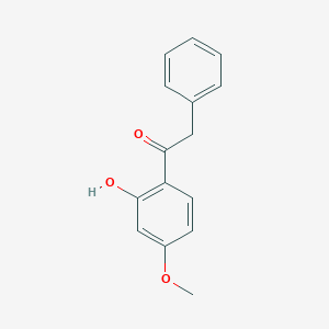molecular formula C15H14O3 B094922 1-(2-羟基-4-甲氧基苯基)-2-苯乙酮 CAS No. 18439-96-8
