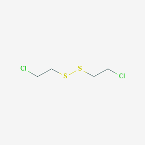 molecular formula C4H8Cl2S2 B094923 二硫化双（2-氯乙基） CAS No. 1002-41-1