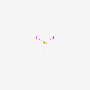 molecular formula I3Re-3 B094935 Rhenium(III) iodide CAS No. 15622-42-1
