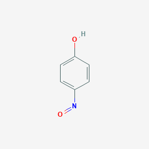 molecular formula C6H5NO2 B094939 4-Nitrosophenol CAS No. 104-91-6