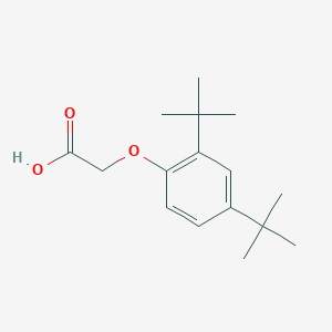 molecular formula C16H24O3 B094943 (2,4-Di-tert-butylphenoxy)acetic acid CAS No. 18327-79-2