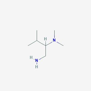 N-[1-(aminomethyl)-2-methylpropyl]-N,N-dimethylamine