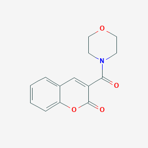 molecular formula C14H13NO4 B094955 3-(Morpholinocarbonyl)coumarin CAS No. 18144-52-0