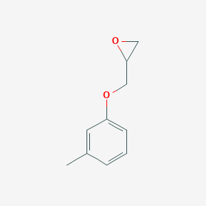 molecular formula C10H12O2 B009498 ((m-Tolyloxy)methyl)oxirane CAS No. 2186-25-6