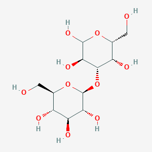molecular formula C12H22O11 B094980 3-O-beta-D-glucopyranosyl-D-galactopyranose CAS No. 16741-21-2