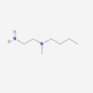 molecular formula C7H18N2 B094988 2-(N-Methyl-N-butylamino)ethylamine CAS No. 15404-06-5