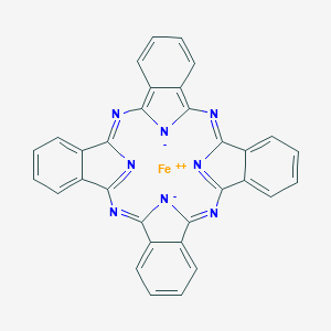 molecular formula C32H16FeN8 B094997 Phthalocyanine Iron(II) CAS No. 132-16-1