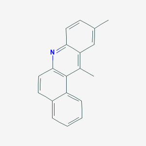 molecular formula C19H15N B095007 10,12-Dimethylbenz(a)acridine CAS No. 1031-76-1