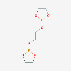 molecular formula C6H12O6P2 B095011 Triethylene diphosphite CAS No. 1015-05-0
