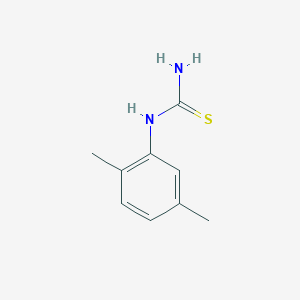 molecular formula C9H12N2S B095036 (2,5-Dimethyl-phenyl)-thiourea CAS No. 16738-19-5