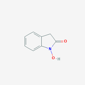 molecular formula C8H7NO2 B095057 1-hydroxy-3H-indol-2-one CAS No. 18108-55-9