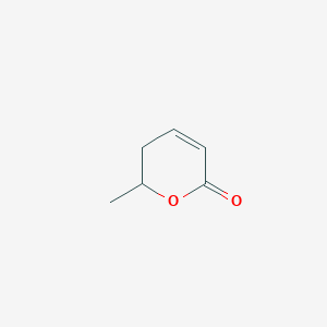 molecular formula C6H8O2 B095060 5-Hydroxy-2-hexenoic acid lactone CAS No. 108-54-3