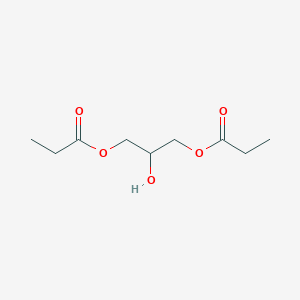 molecular formula C9H16O5 B095068 Glycerol 1,3-dipropionate CAS No. 18373-31-4
