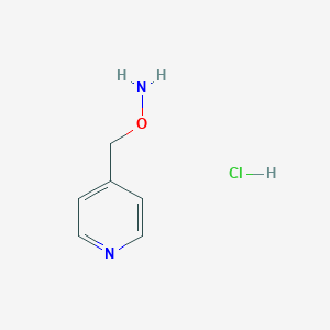 molecular formula C6H9ClN2O B095069 4-Aminoxymethyl pyridine hydrochloride CAS No. 16115-54-1