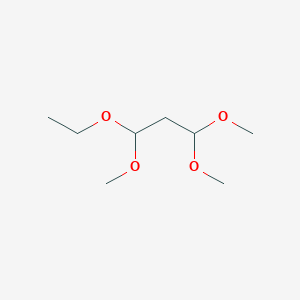 molecular formula C8H18O4 B095076 1-Ethoxy-1,3,3-trimethoxypropane CAS No. 123-59-1