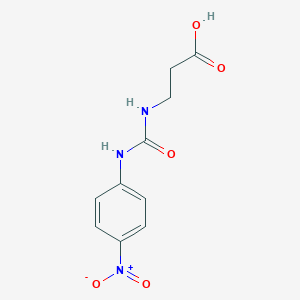 molecular formula C10H11N3O5 B095077 Aspartic acid-beta-4-nitroanilide CAS No. 102-66-9