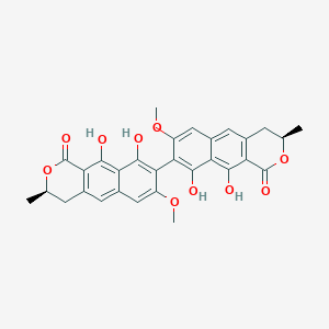 molecular formula C30H26O10 B095084 Vioxanthin CAS No. 15447-05-9