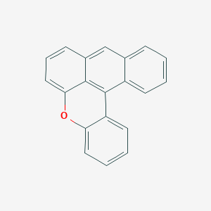 molecular formula C20H12O B095104 Naphtho(3,2,1-kl)xanthene CAS No. 192-16-5