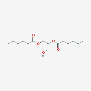 molecular formula C15H28O5 B095105 1,2-二己酰甘油 CAS No. 17598-91-3