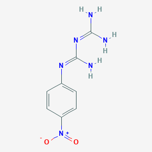 molecular formula C8H10N6O2 B095113 p-Nitrophenylbiguanide CAS No. 4323-50-6