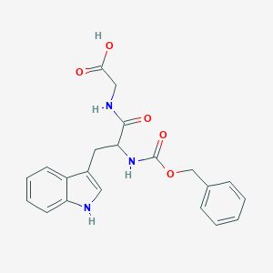 molecular formula C21H21N3O5 B095121 Z-TRP-GLY-OH CAS No. 17388-70-4