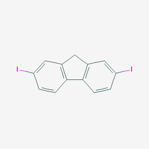molecular formula C13H8I2 B095127 2,7-Diiodo-9H-fluorene CAS No. 16218-28-3