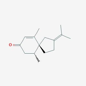 molecular formula C15H22O B095132 beta-Vetivone CAS No. 18444-79-6