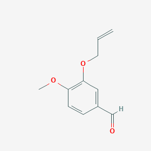molecular formula C11H12O3 B095133 3-烯丙氧基-4-甲氧基苯甲醛 CAS No. 18075-40-6