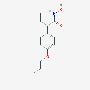 alpha-(p-Butoxyphenyl)butanohydroxamic acid