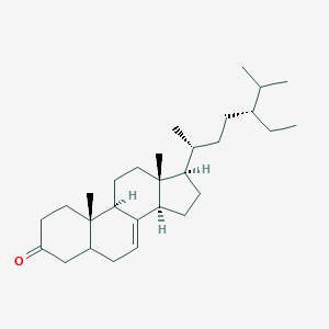 molecular formula C29H48O B095146 豆甾-7-烯-3-酮 CAS No. 18069-96-0