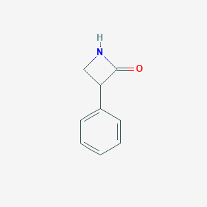 molecular formula C9H9NO B095148 3-Phenyl-2-azetidinone CAS No. 17197-57-8