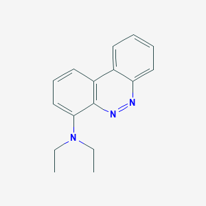 molecular formula C16H17N3 B095152 N,N-Diethylbenzo[c]cinnolin-4-amine CAS No. 19174-76-6